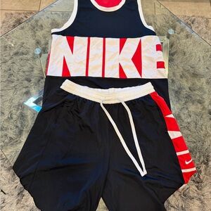 Size XL- Nike dry fit basketball shorts and sleeveless shirts set